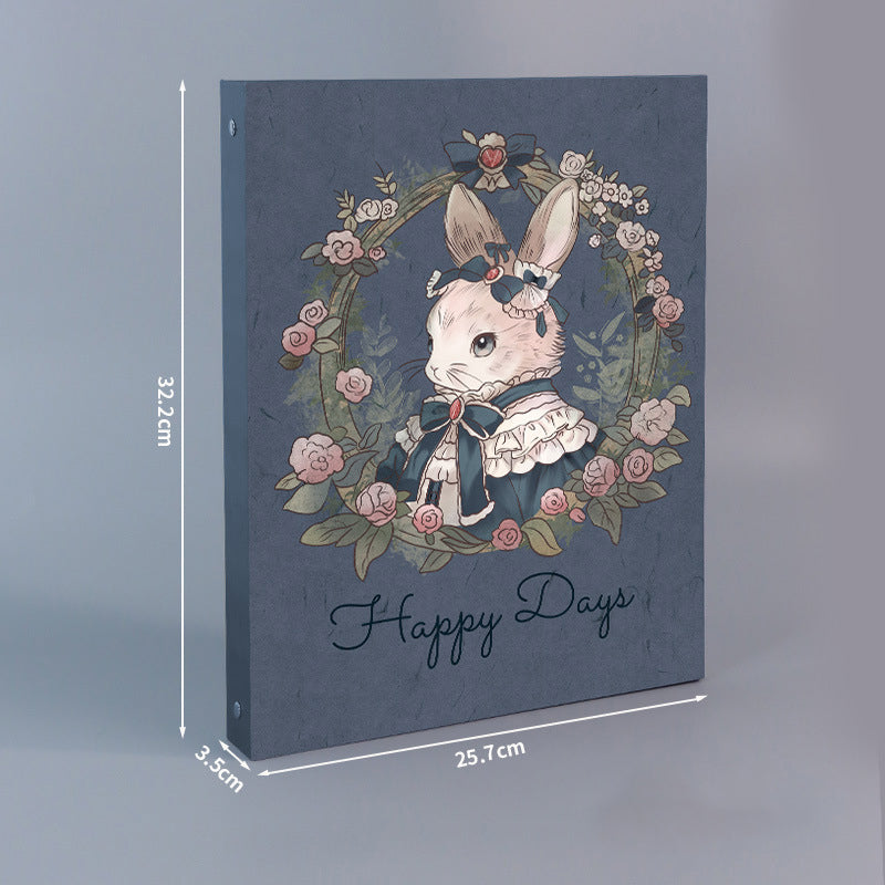 A4 Size Cute Paperboard Album Stickers Collecting Storage