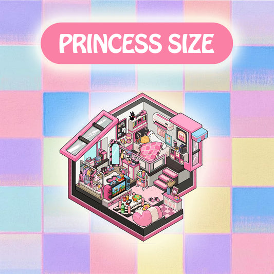 プリンセスサイズライブアメイジングバンドルセット - DIY 3Dミニチュアシーンステッカー